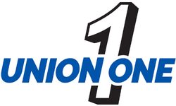 Union One logo with large stylized number 1