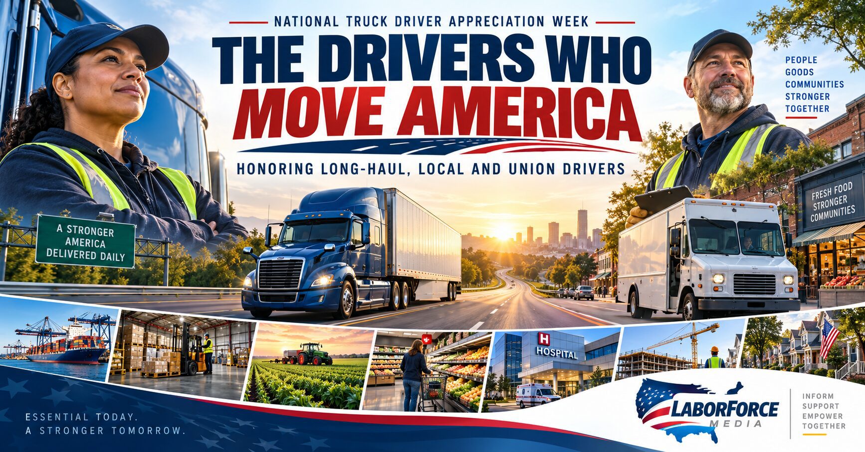 National Truck Driver Week Cover website