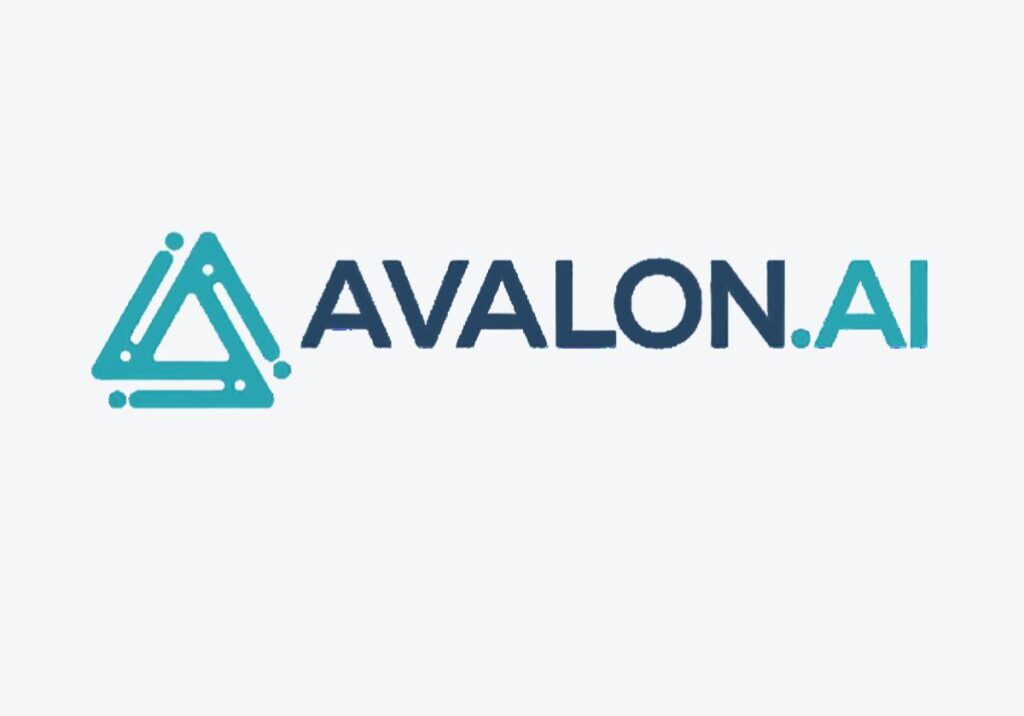 Avalon AI logo with triangle design.